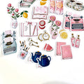 Tea & Typewriter sticker pack