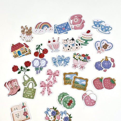 Cottagecore Cuties sticker pack