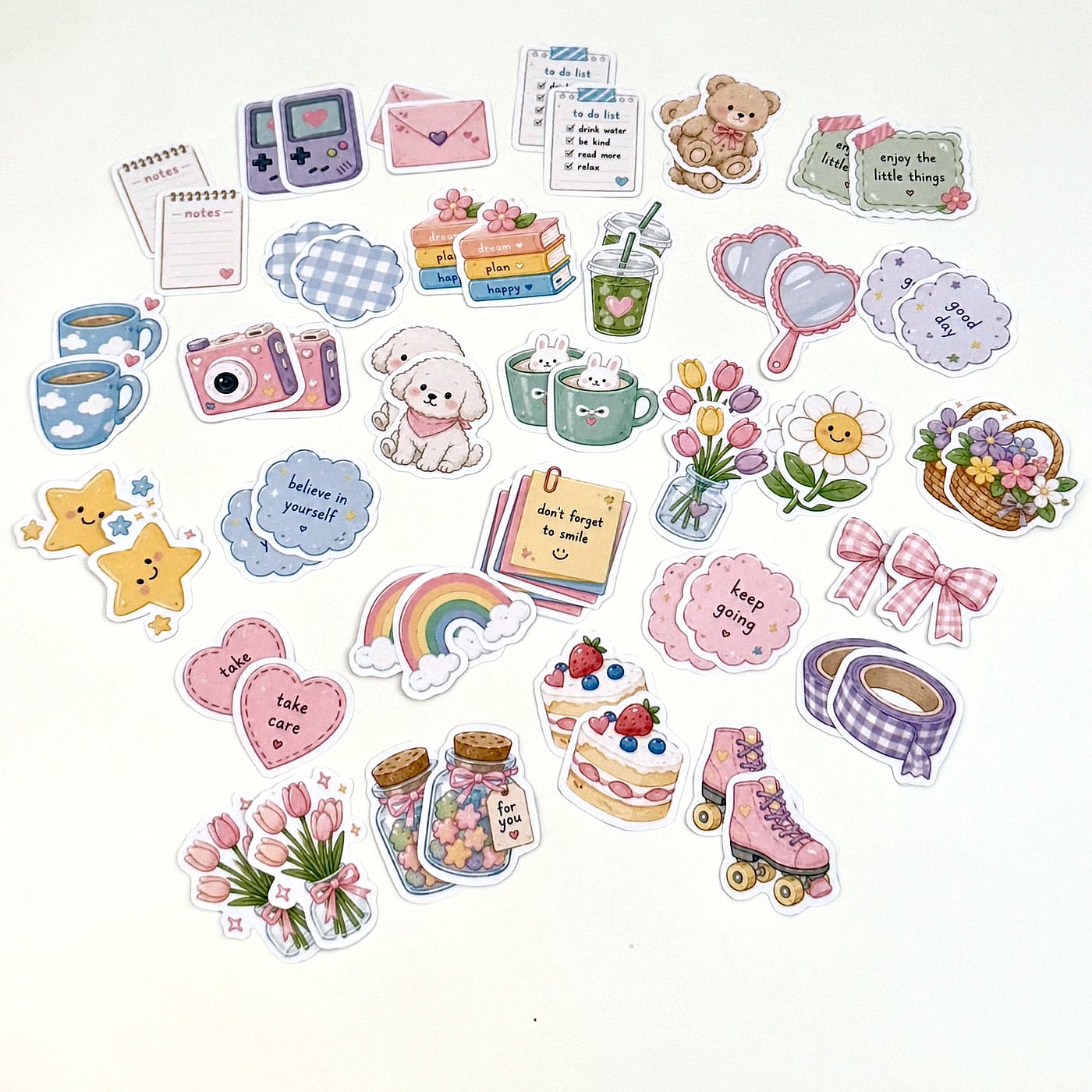 Pastel Cuteness sticker pack