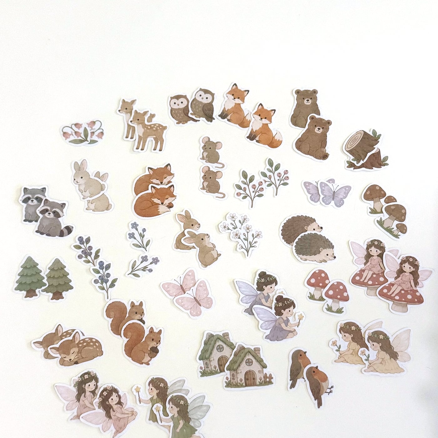Fairies and Woodland Creatures sticker pack