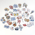 Blue Summer Picnic sticker pack