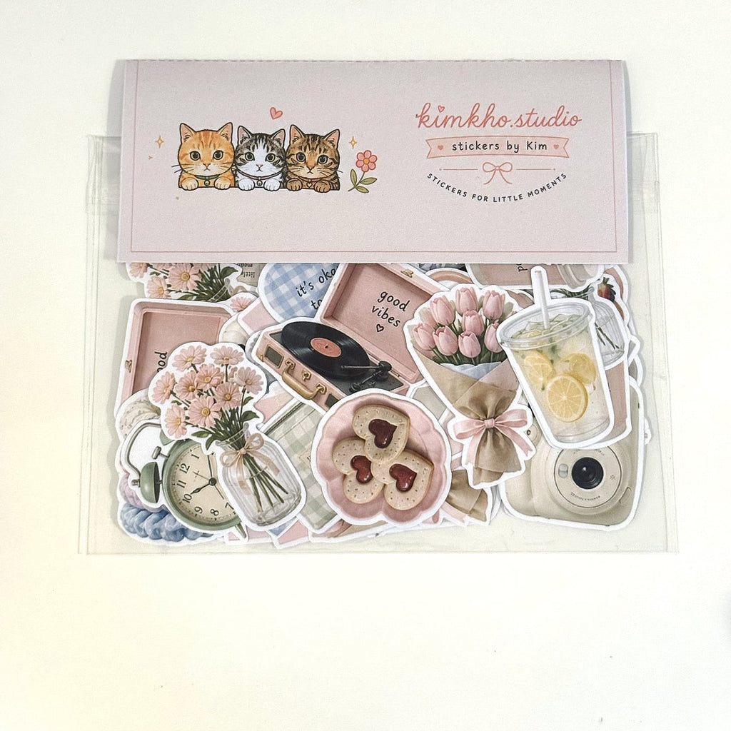 Pastel Girly Aesthetics sticker pack, photo 2