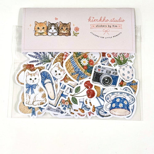 Blue Summer Picnic sticker pack, photo 2