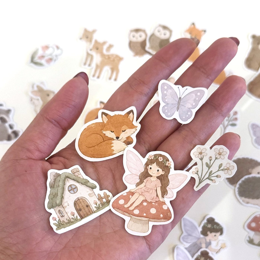 Fairies and Woodland Creatures sticker pack, photo 3