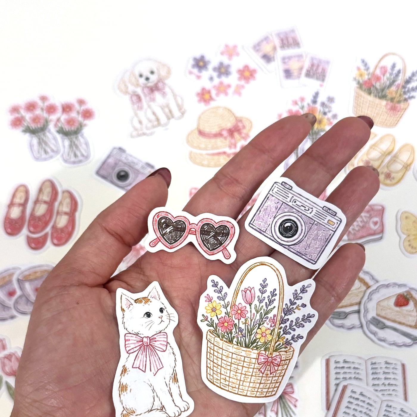 Pink Summer Picnic sticker pack, photo 3