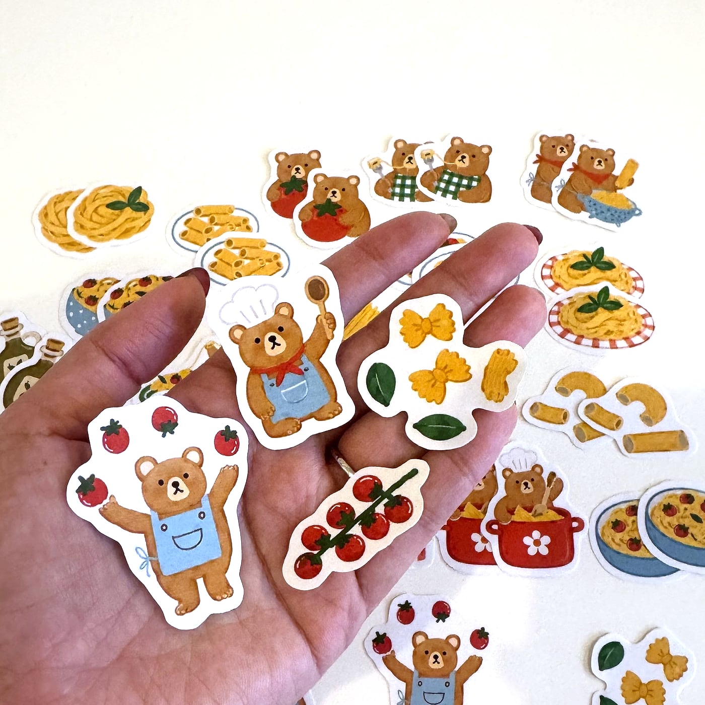 Pasta Bear sticker pack, photo 3