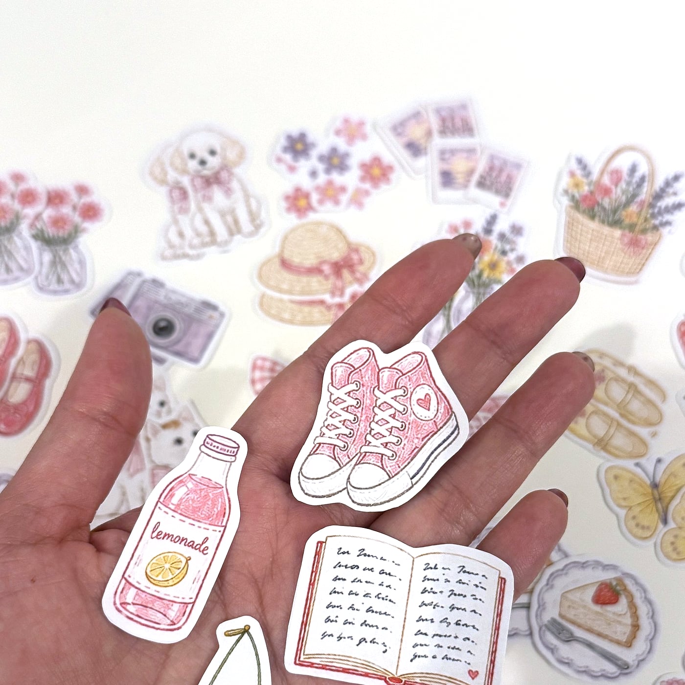 Pink Summer Picnic sticker pack, photo 4