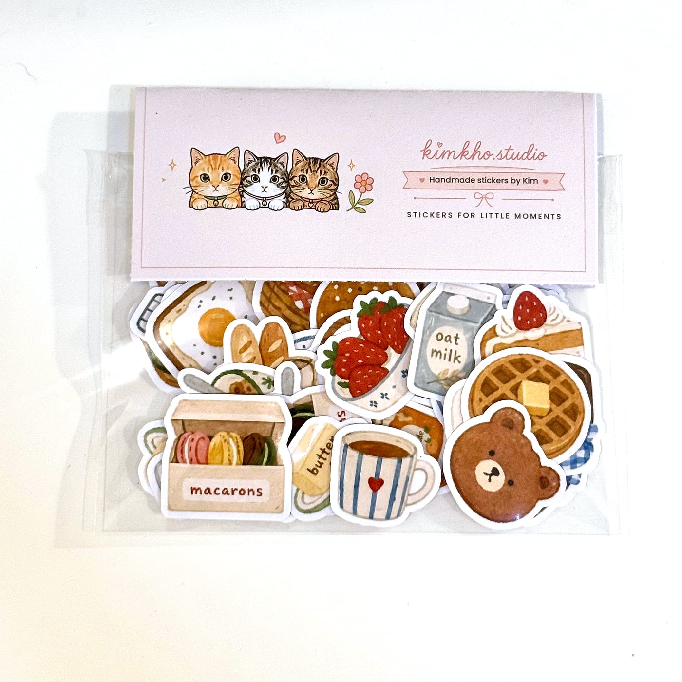 Teddy’s Breakfast sticker pack, photo 4
