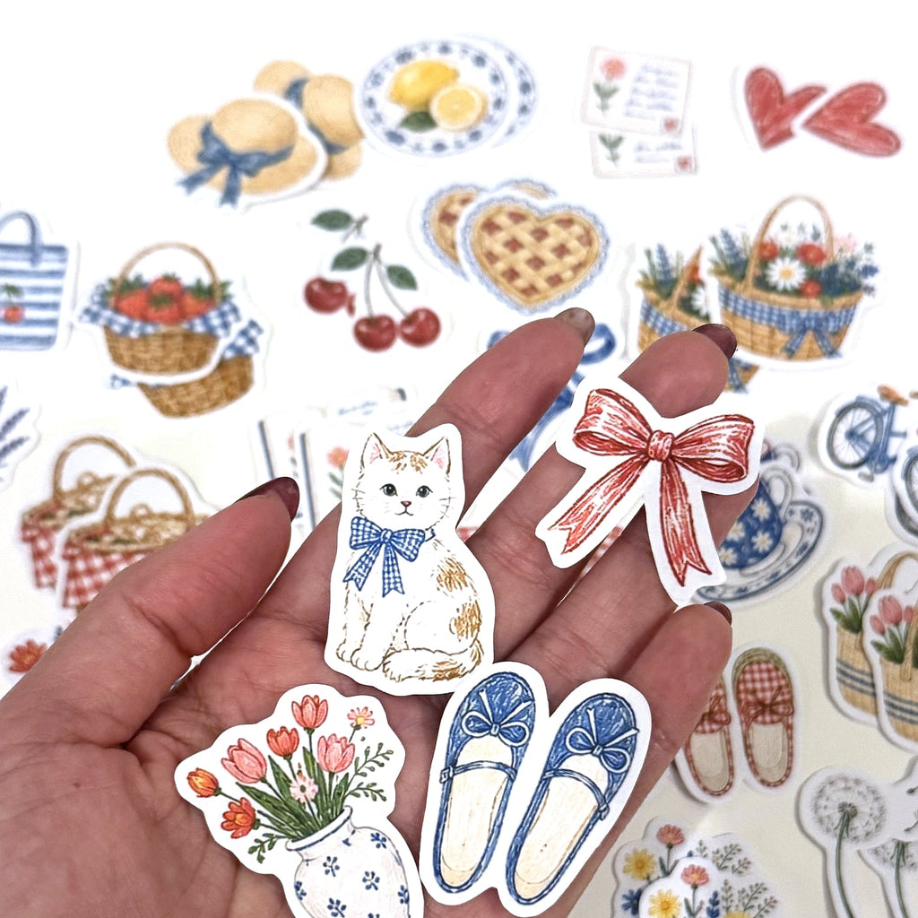 Blue Summer Picnic sticker pack, photo 4