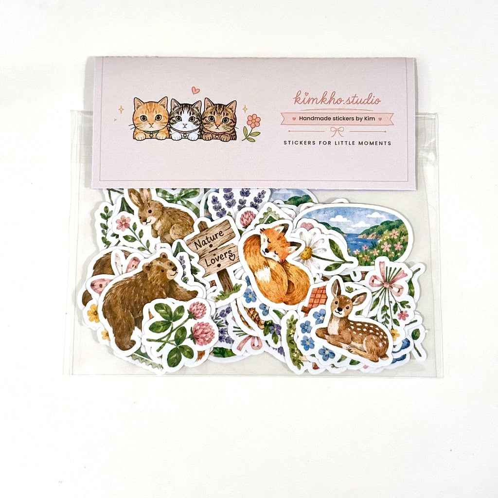 Nature’s Little Friends sticker pack, photo 4