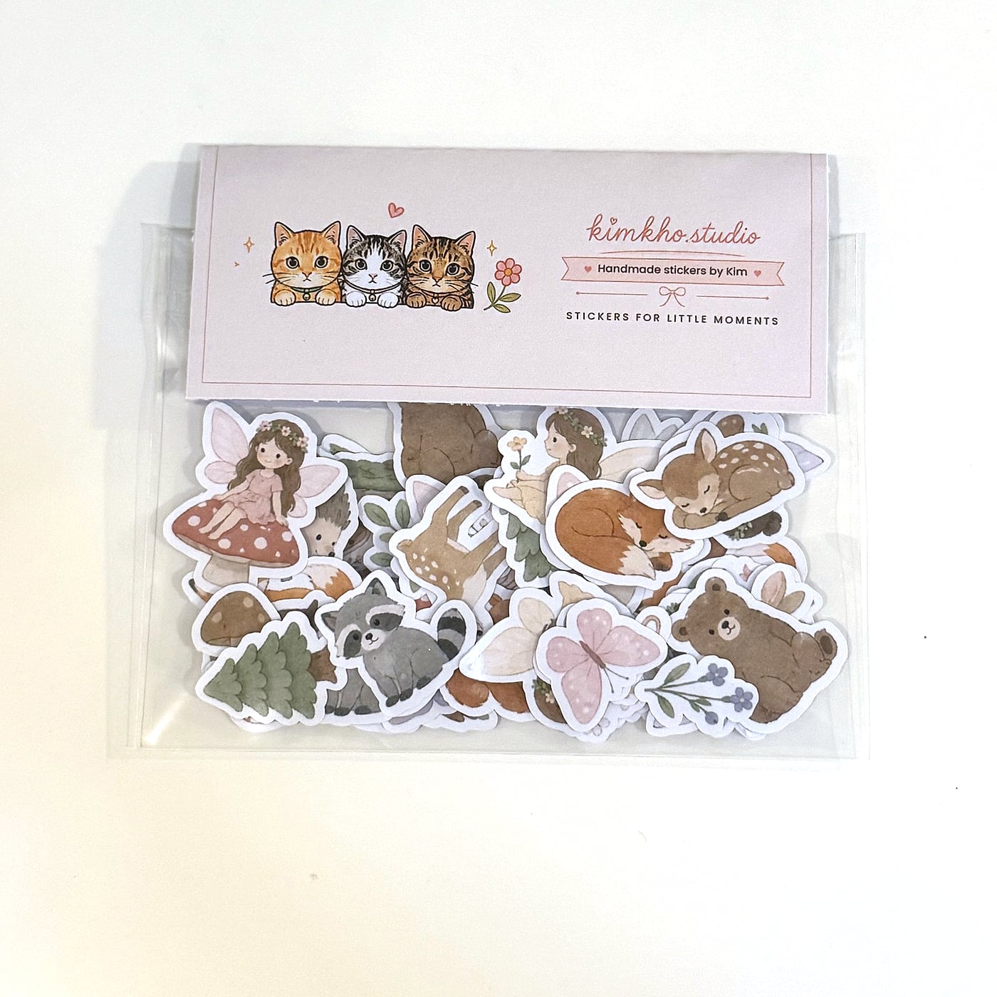Fairies and Woodland Creatures sticker pack, photo 4